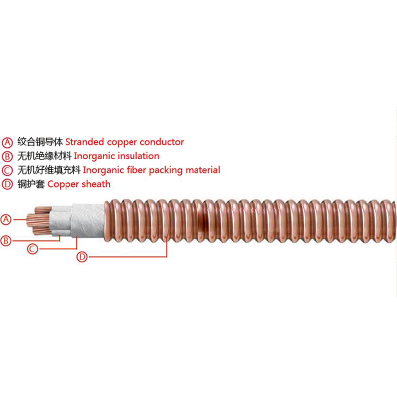 柔性矿物绝缘防火电缆YTTW